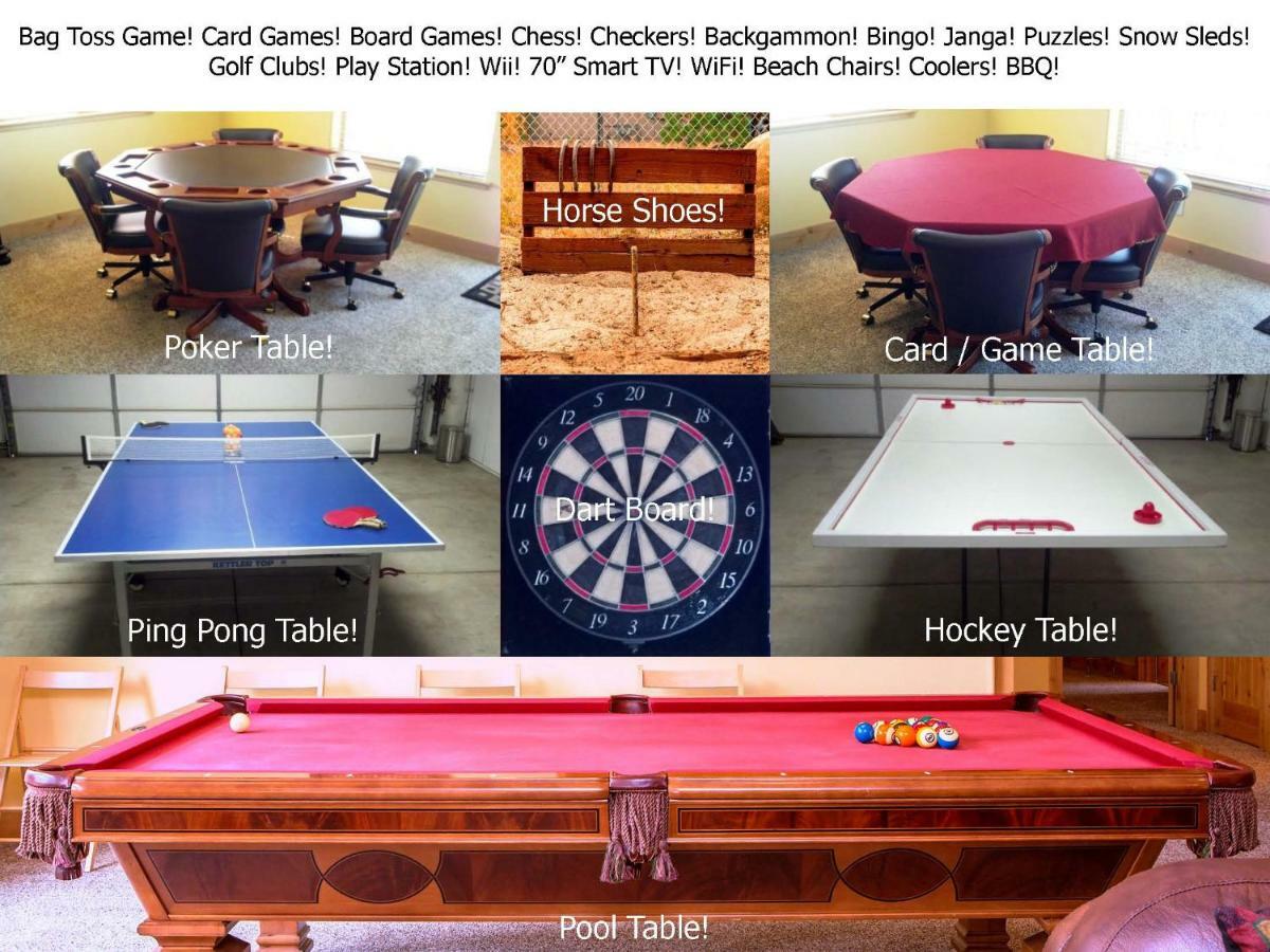 5-Star Luxury Tahoe Cabin! Great Location! Pool Table!Darts! Poker! Ping Pong! Games! 南太浩湖 外观 照片
